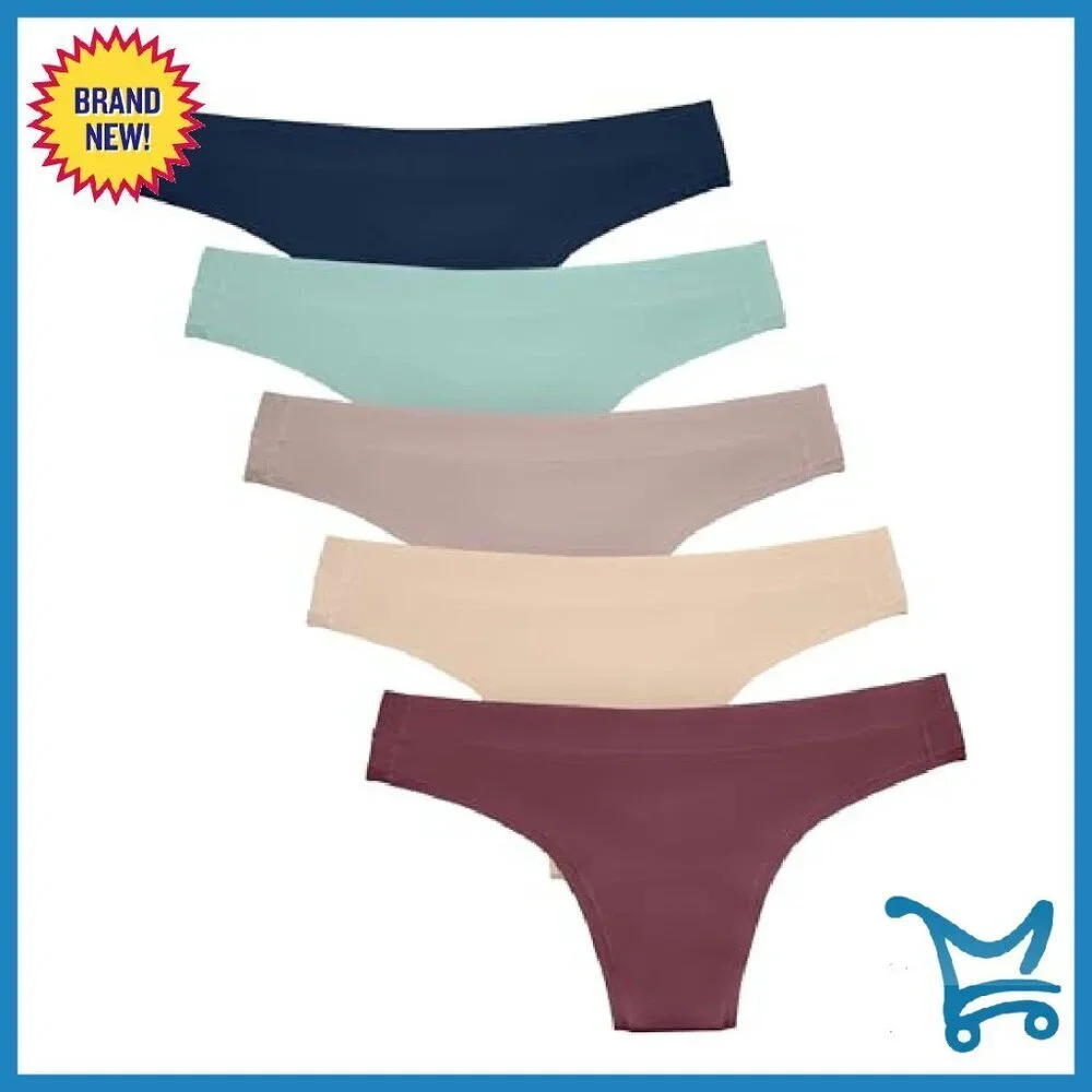 Postpartum Maternity Thong Panty 5-Pack Sustainable Comfort